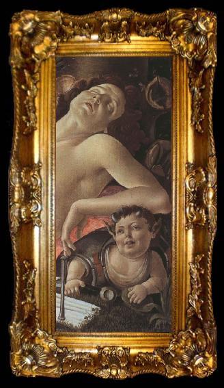 framed  Sandro Botticelli Venus and Mars (mk36), ta009-2